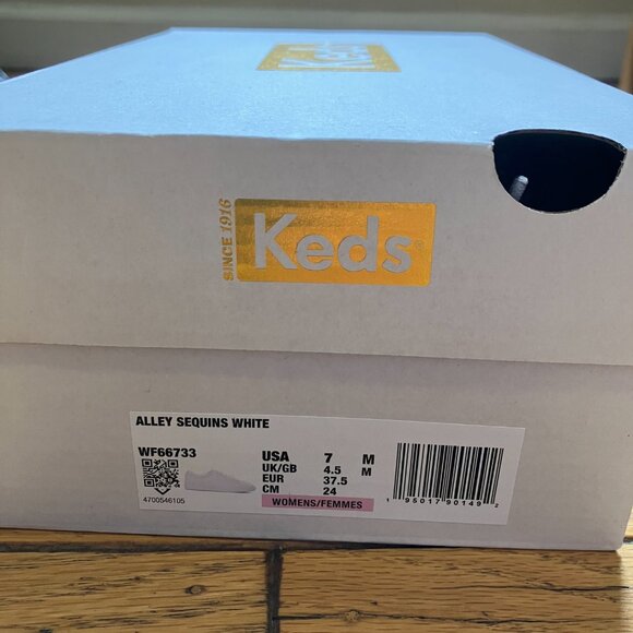 Keds Alley Sequins Sneaker White - Picture 4 of 4